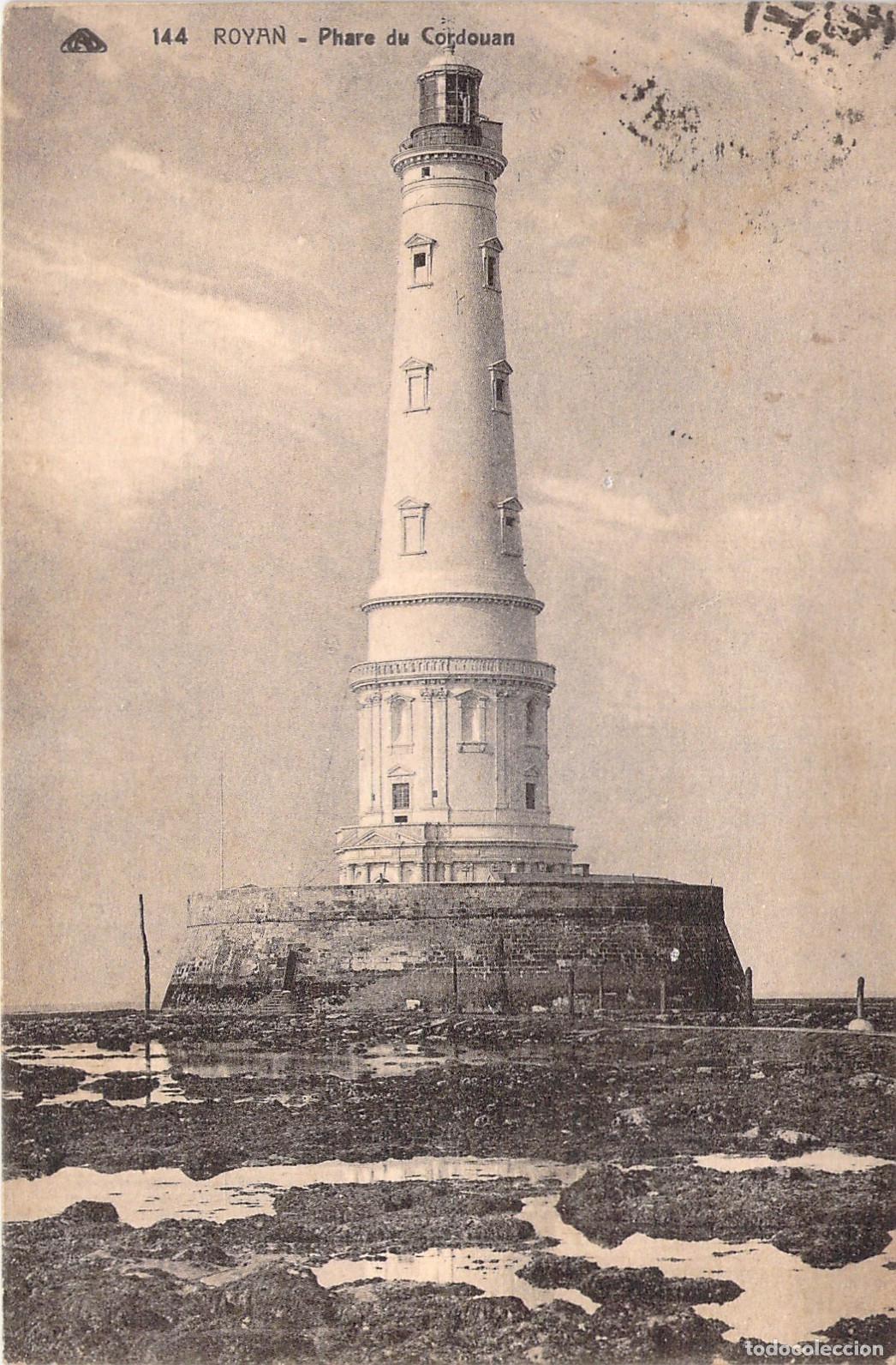 Postais: Postal del Faro de Cordouan en Royan Francia