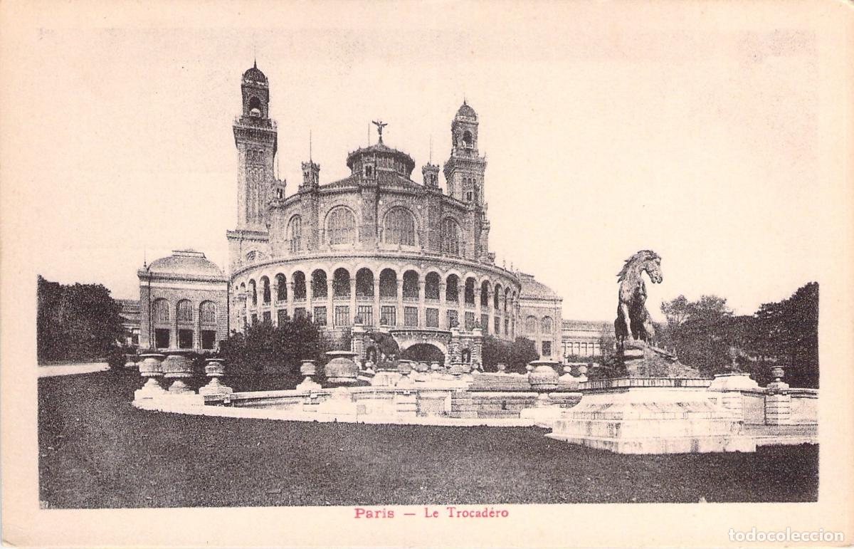 Postales: Postal de Par&iacute;s, El Trocadero, Francia