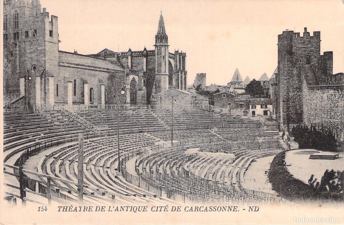 Postales: Postal de Carcassonne Teatro de la Cit&eacute;