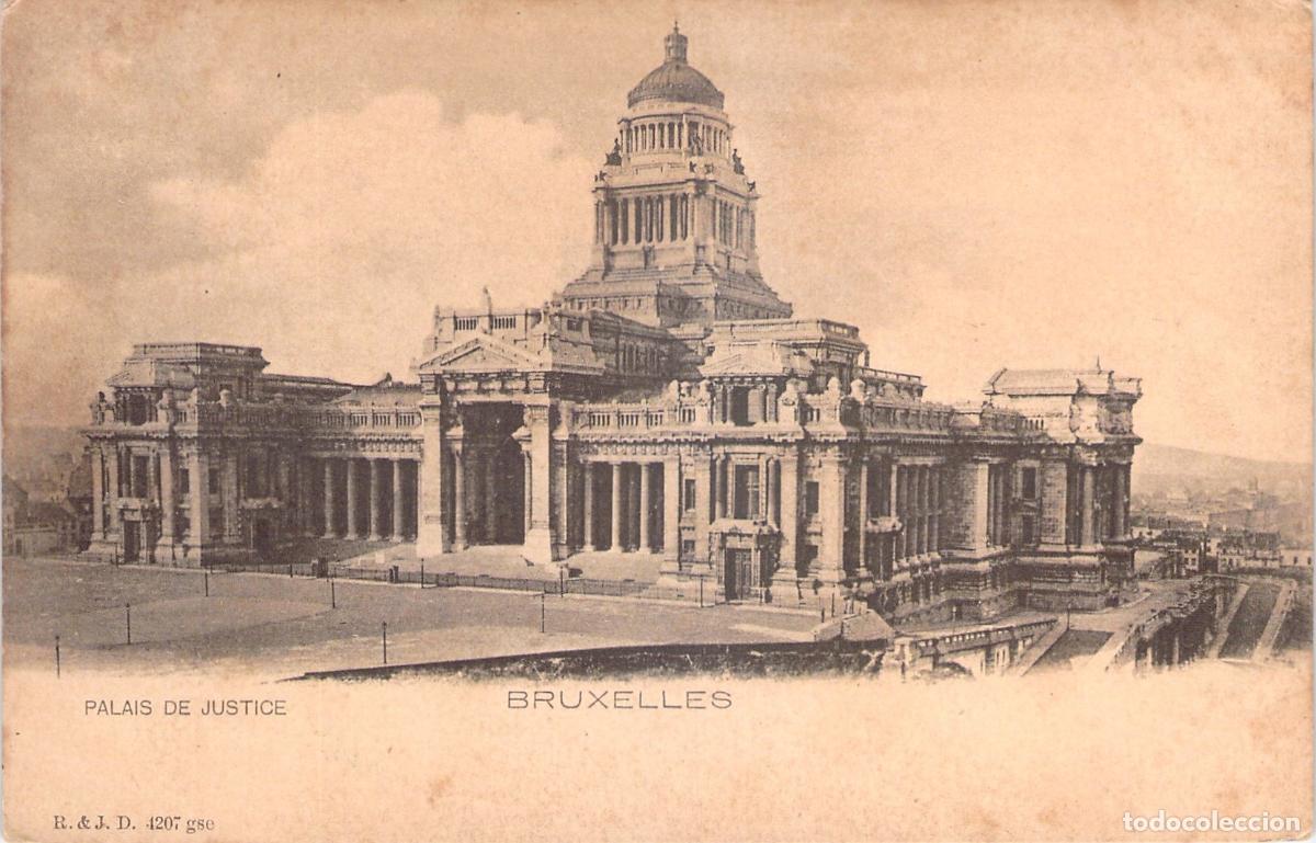 Cartes Postales: Postal de Bruselas, Palacio de Justicia