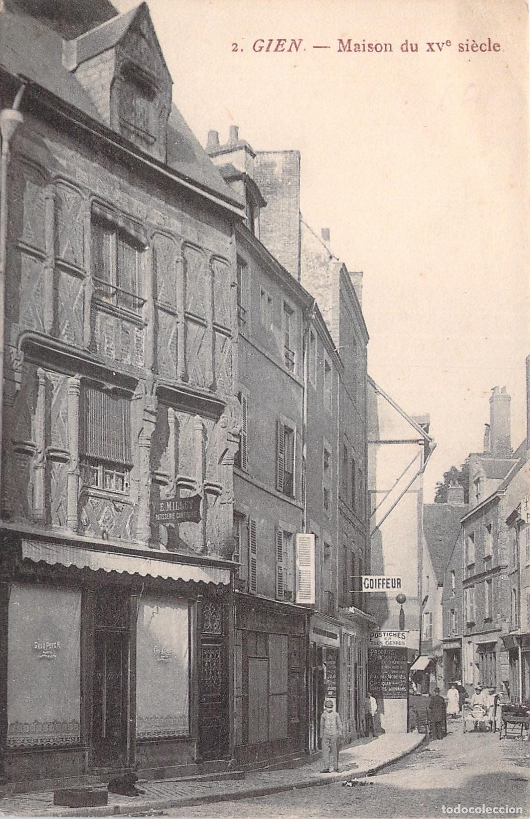 Cartes Postales: Postal de Gien Francia Edificio del siglo XV