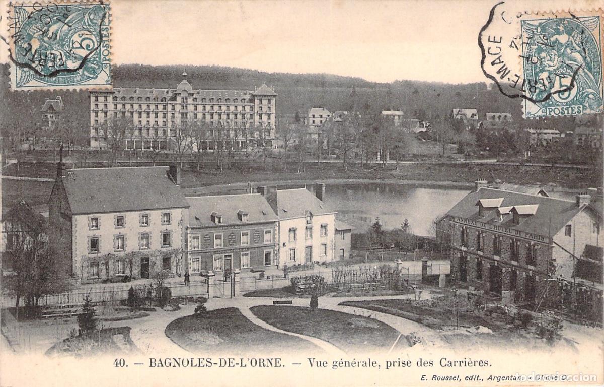 Postales: Postal de Bagnoles-de-l'Orne vista general de las canteras