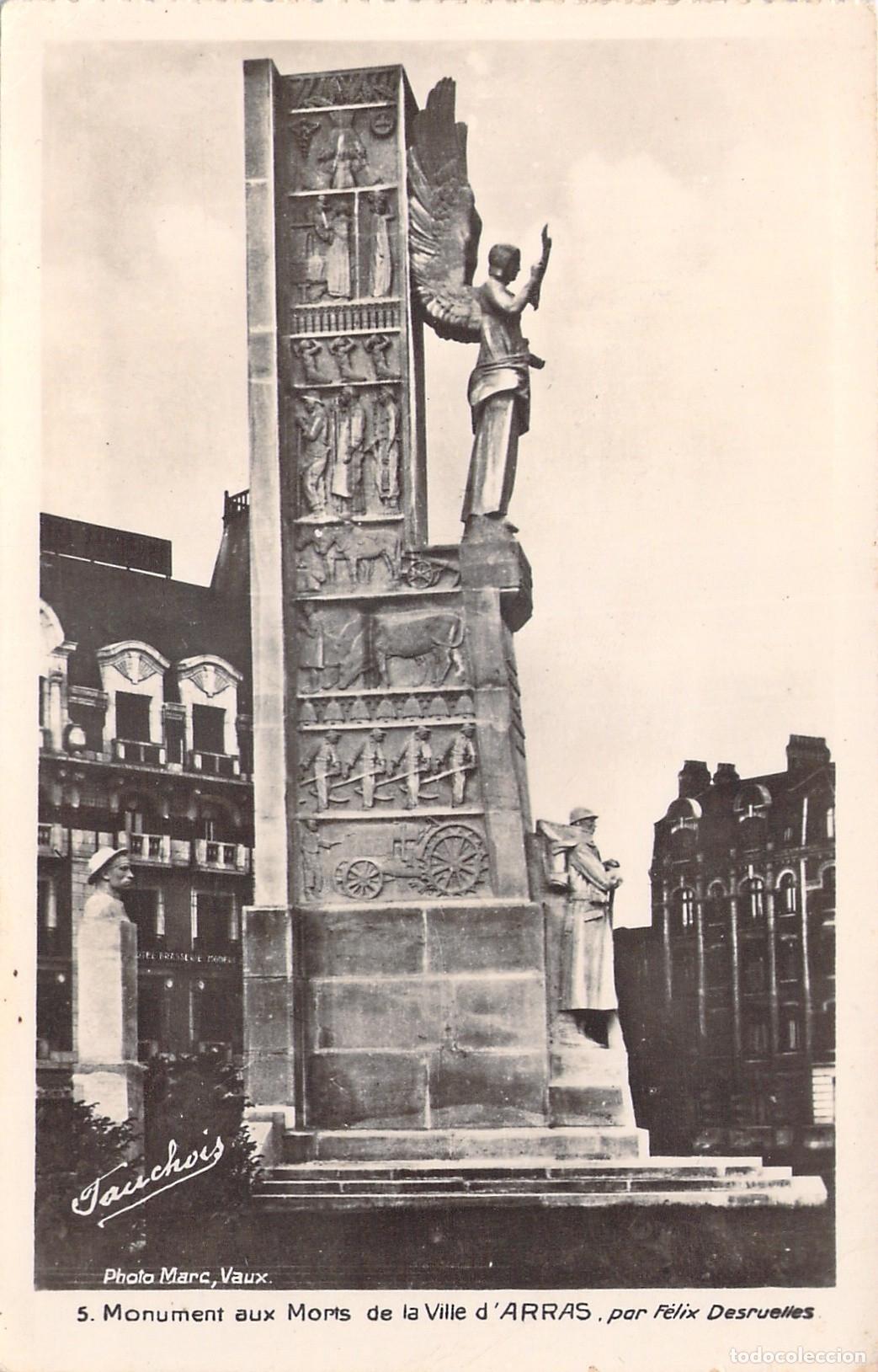 Postales: Postal Monumento a los Muertos de la Ciudad de Arras