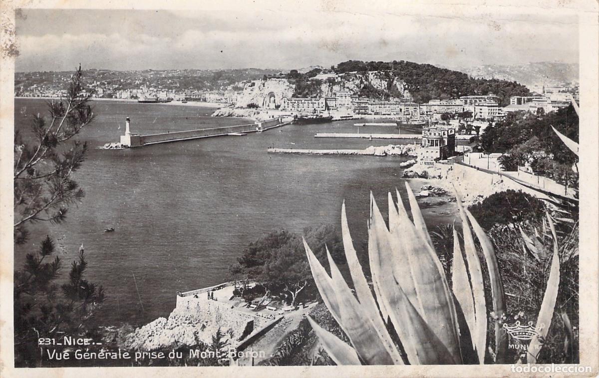 Postales: Postal de Niza vista desde el Mont Boron