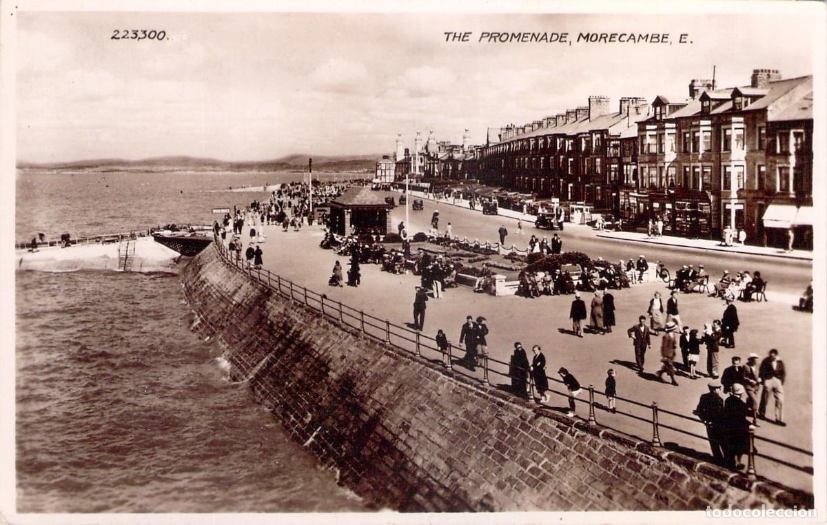 Postais: Postal de The Promenade en Morecambe, Inglaterra