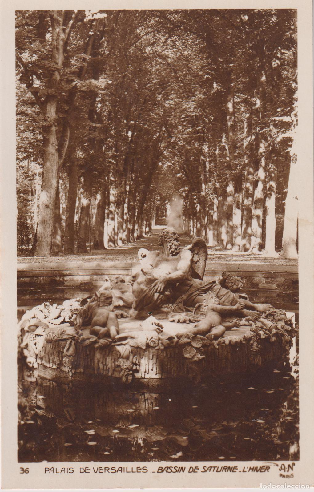 Postales: FRANCIA, PALACIO DE VERSALLES, BASSIN DE C&Eacute;R&Egrave;S L'&Eacute;T&Eacute; - A.NOYER 35 - S/C