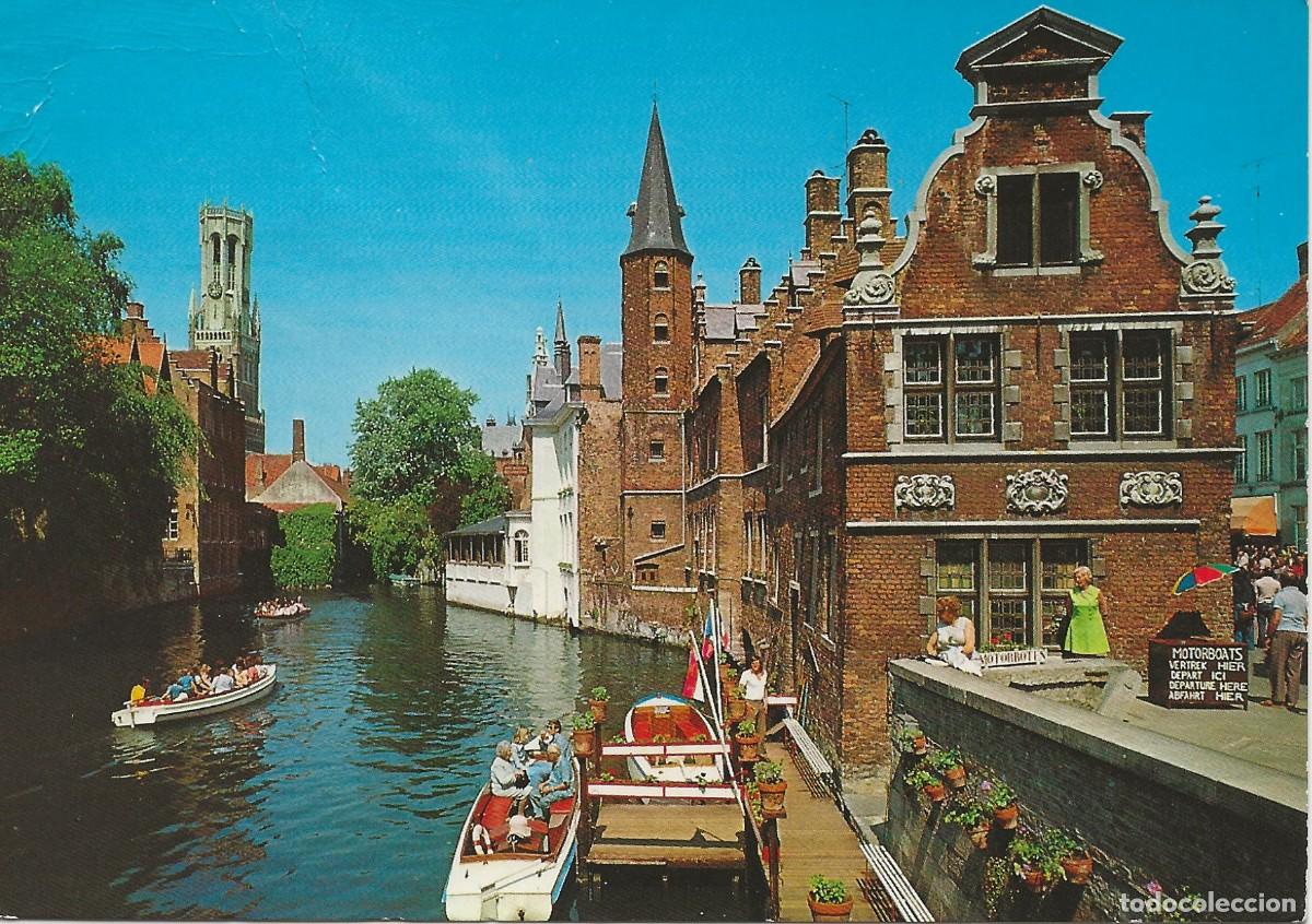 Postales: BELGIQUE - BRUGGE - QUAI DU ROSAIRE