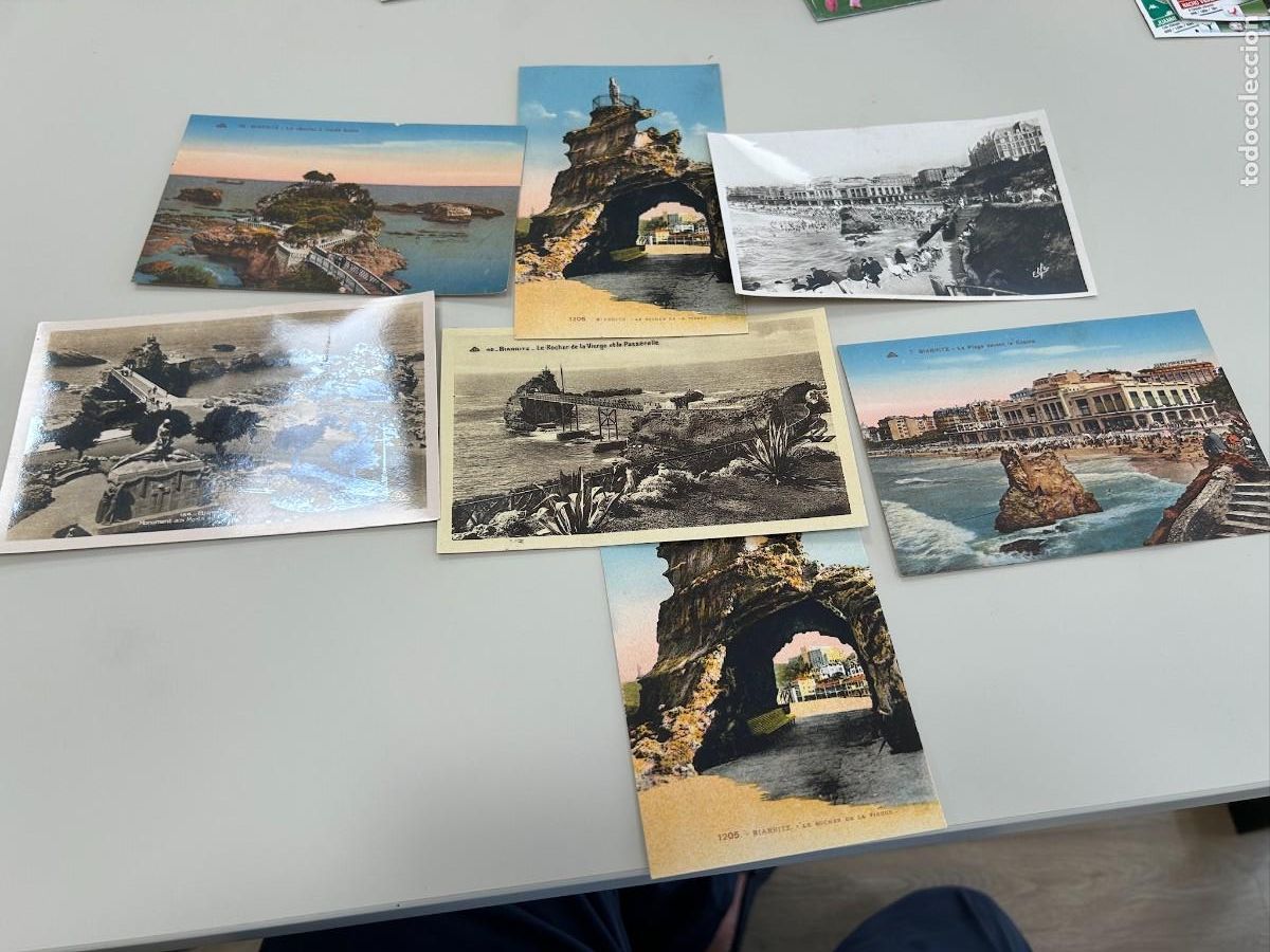 Postales: BIARRITZ 7 POSTALES SE PUEDEN LLEGAR A VENDER SUELTAS