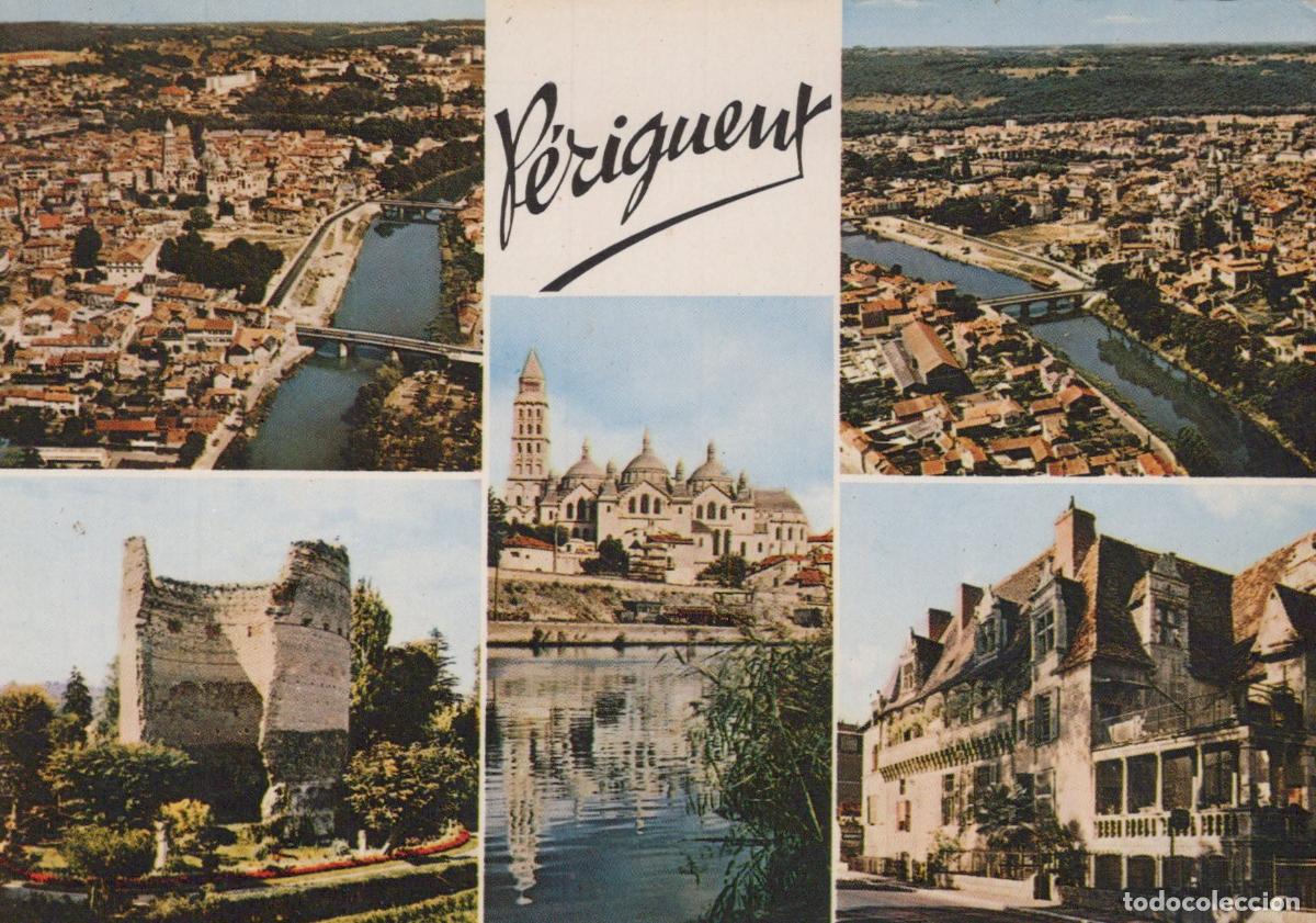 Cartoline: France P&eacute;rigueux Dordogne Vues A&eacute;riennes Basilique St Front Tour V&eacute;sone *YAF024