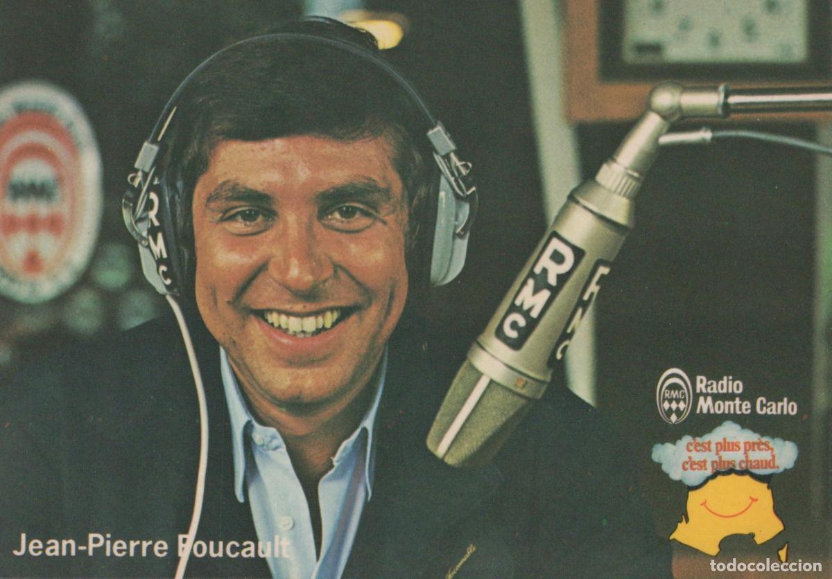 Cartoline: Monaco Monte Carlo Jean Pierre Foucault Animateur Rmc 1979 Unposted *YAF038