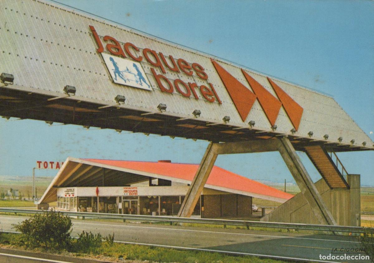 Postcards: France Assevillers Autoroute A1 Jacques Borel Architecture Unposted *YAF035