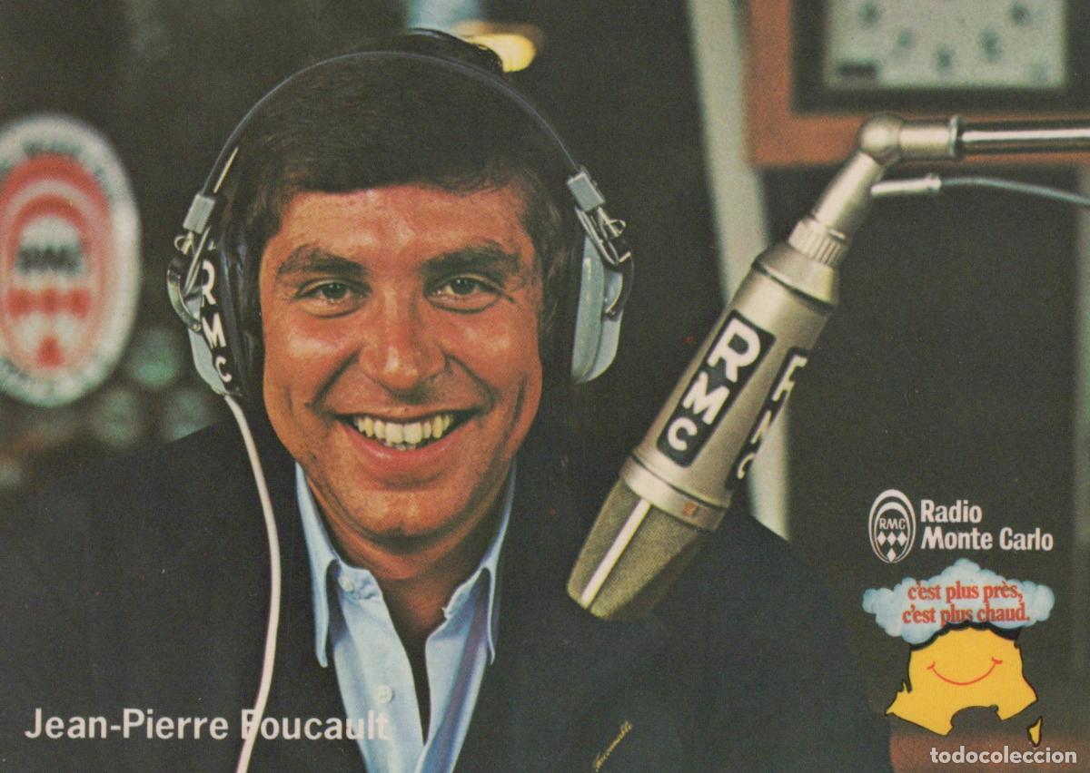 Cartoline: Monaco Monte Carlo Jean Pierre Foucault Rmc Radio Unposted *YAF039
