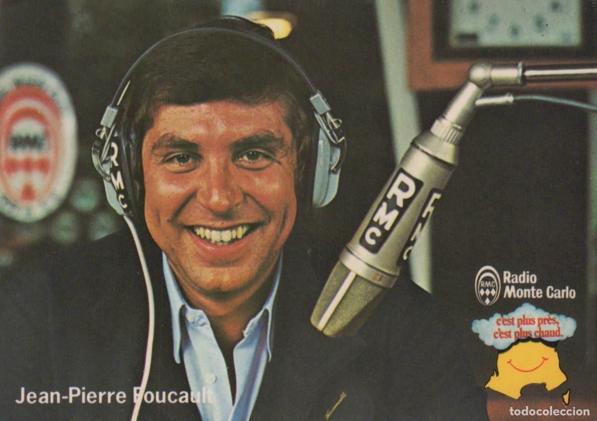 Postais: Monaco Monte Carlo J P Foucault Animateur Rmc Radio 1979 Unposted *YAF040