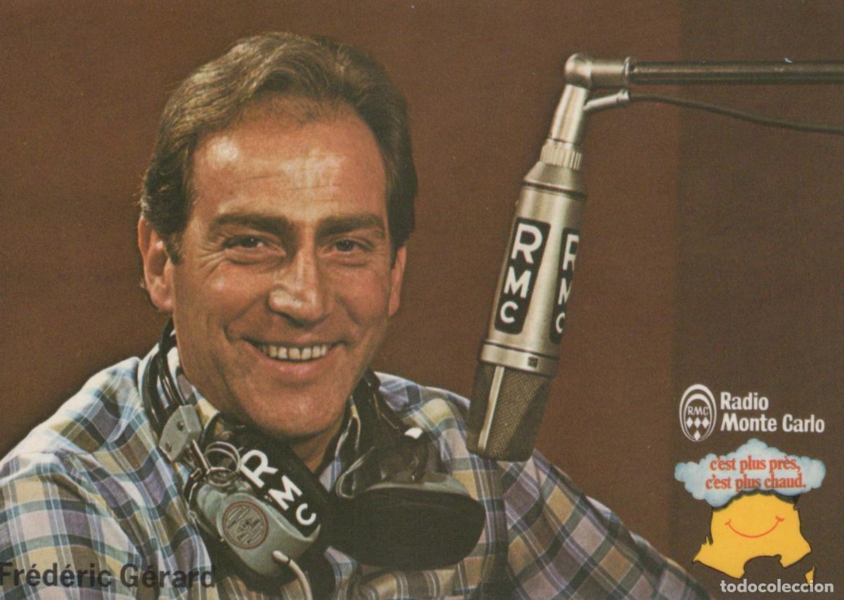Cartes Postales: Monaco Monte Carlo Principaut&eacute; Fr&eacute;d&eacute;ric G&eacute;rard Animateur Radio Unposted *YAF044