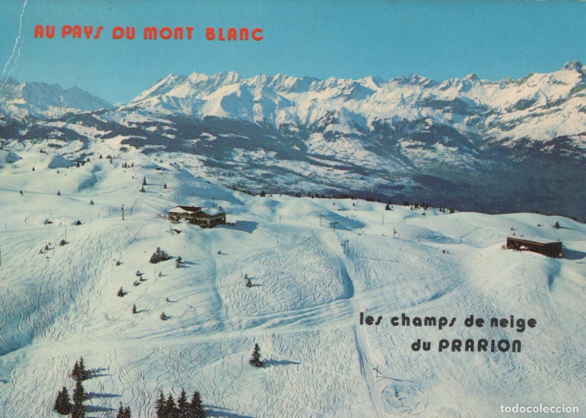 Cartes Postales: France Prarion Haute Savoie Mont Blanc Champs de Ski D Hiver Enneig&eacute;s *YAF051