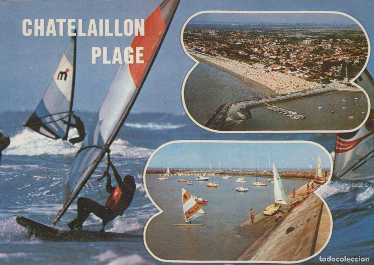 Cartes Postales: France Chatelaillon Plage Port Voiliers et Planches &Agrave; Voile *YAF056