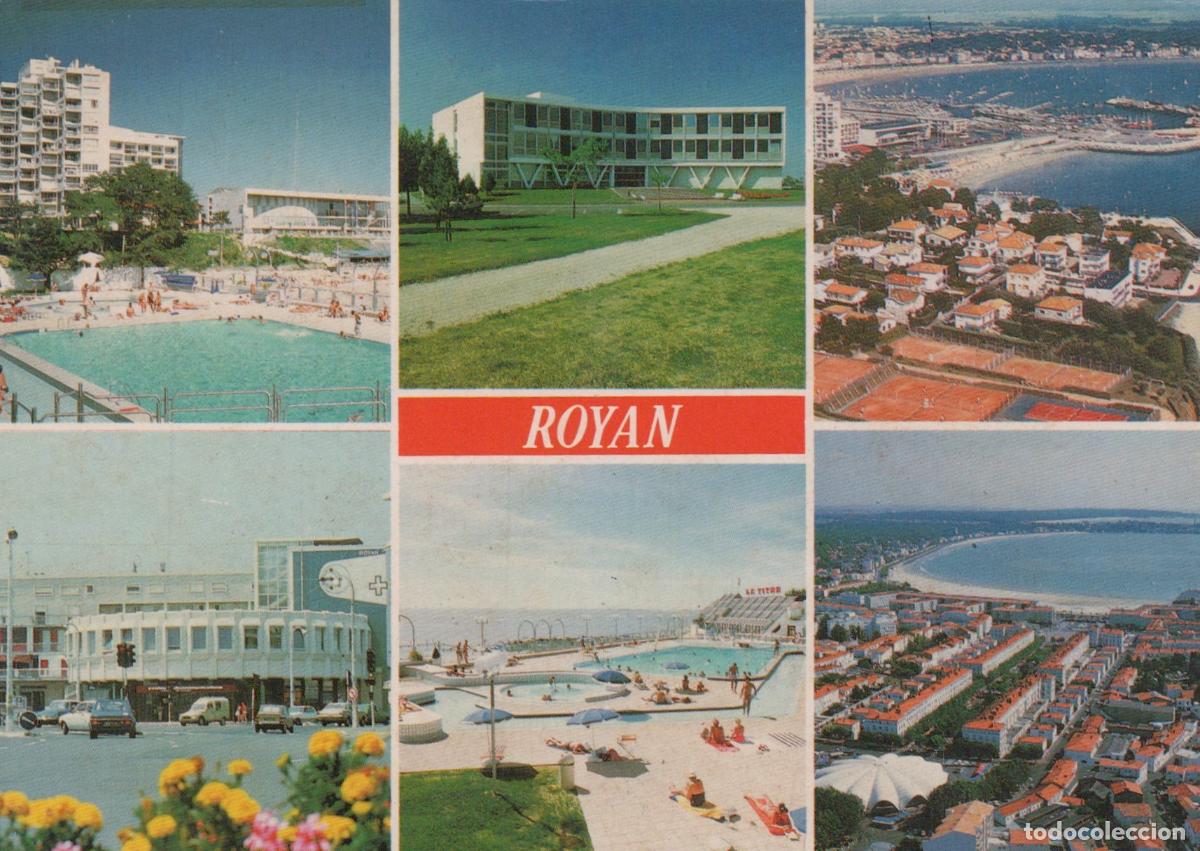 Cartes Postales: France Royan Vues Modernes Plages Piscines Unposted *YAF108