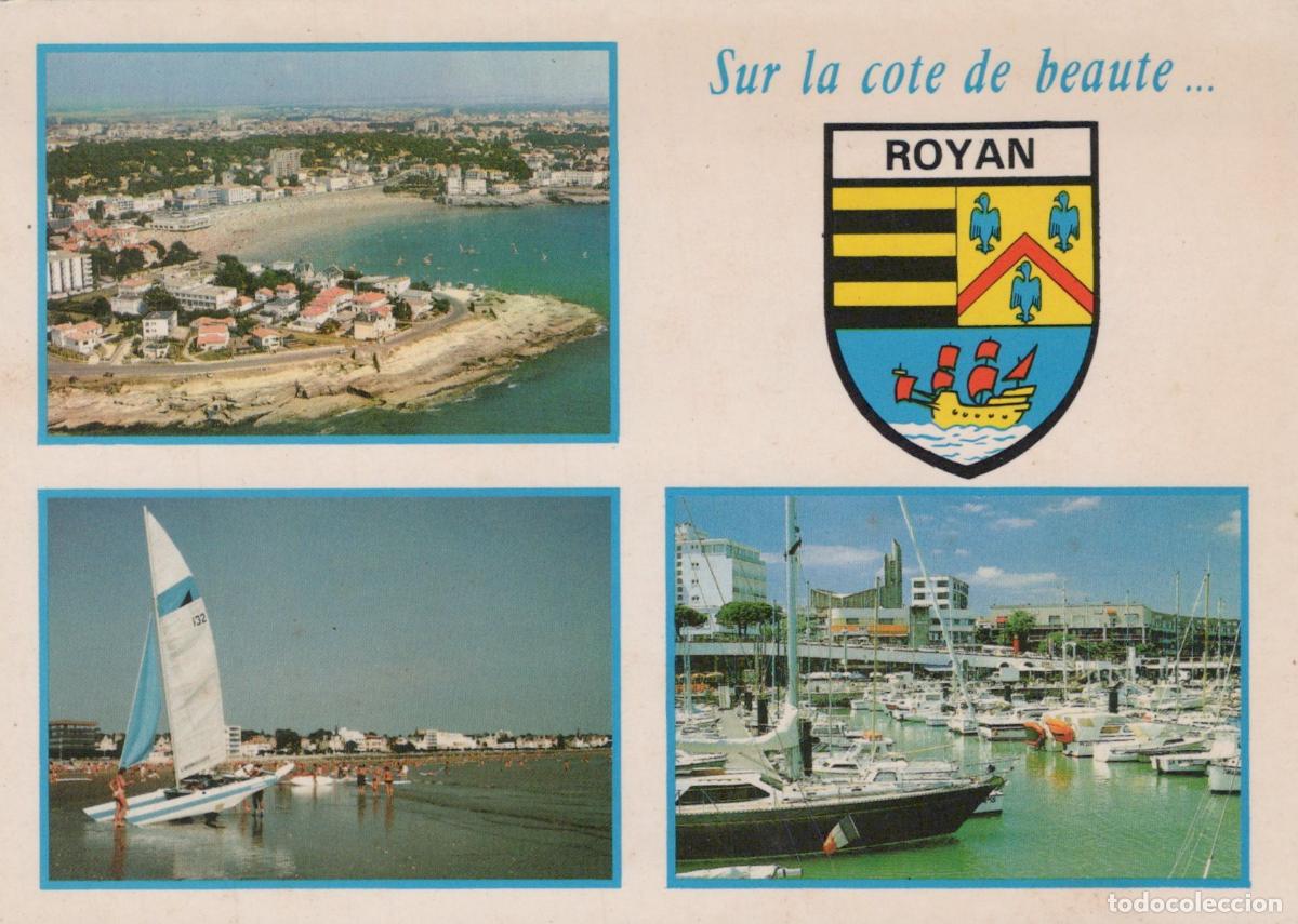 Cartes Postales: France Royan Plage Port Blason Unposted *YAF113