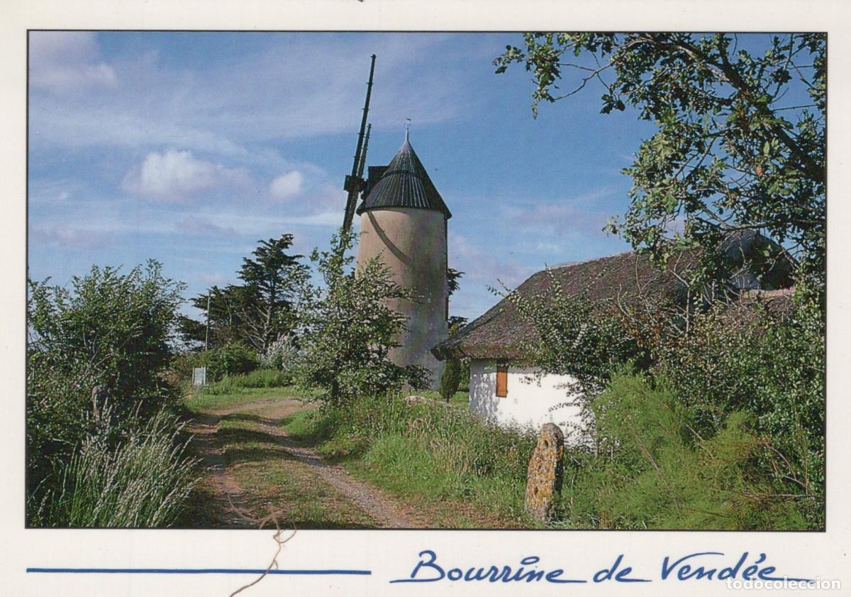 Cartes Postales: France Moulin et Bourrine Architecture Rurale Typique Unposted *YAF153