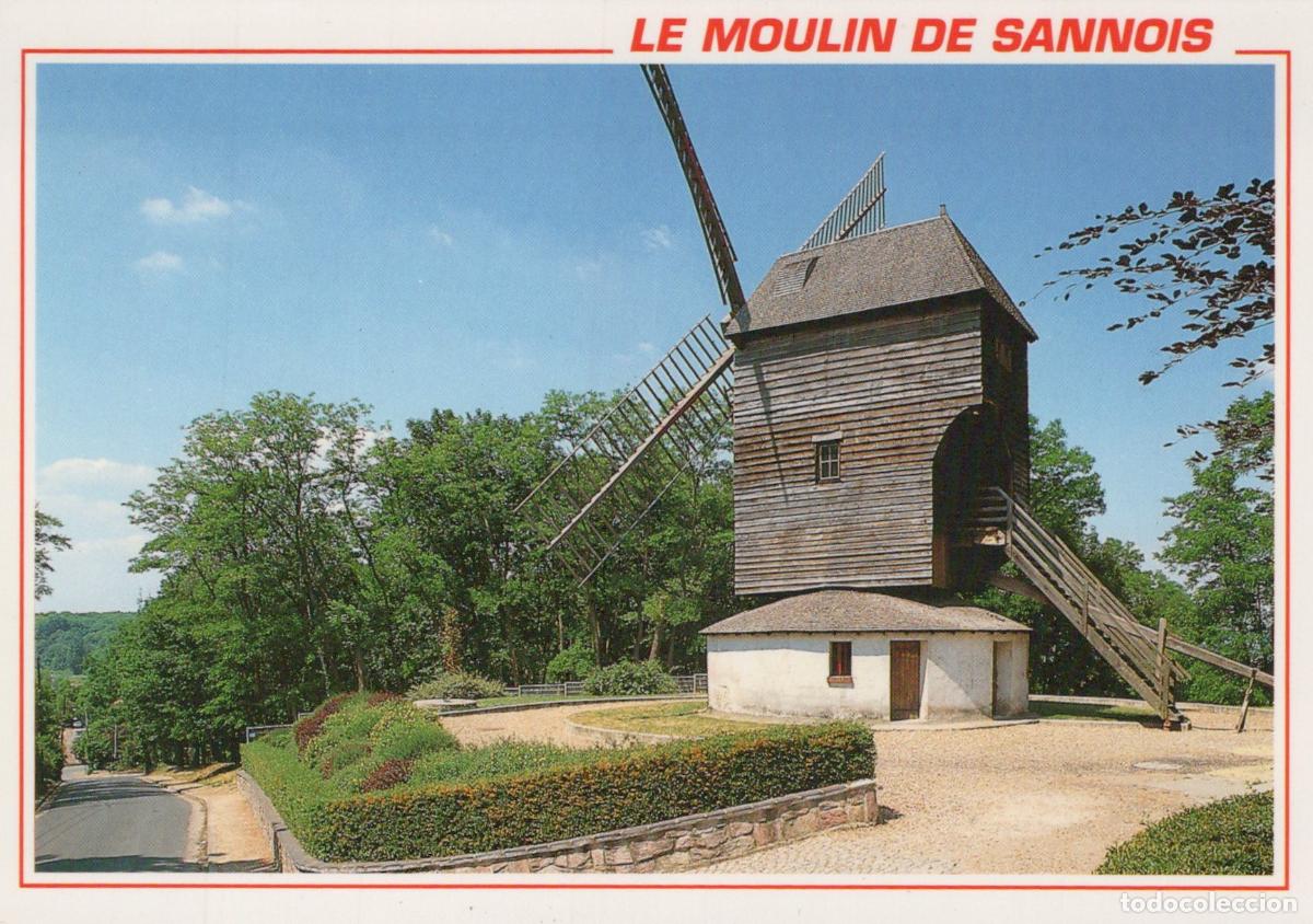 Cartes Postales: France Sannois Le Moulin Ancien Moulin &Agrave; Vent Historique Unposted *YAF157