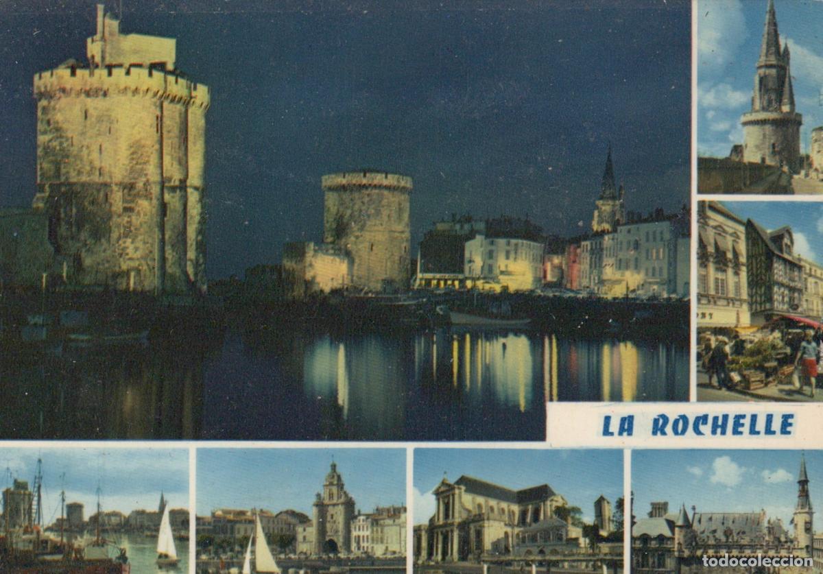 Cartes Postales: France La Rochelle Vieux Port Tours Panorama Nocturne *YAF109