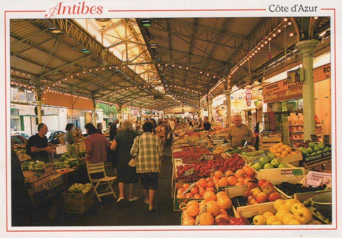Cartes Postales: France Antibes March&eacute; Proven&ccedil;al Cours Mass&eacute;na Anim&eacute; Unposted *YAF178