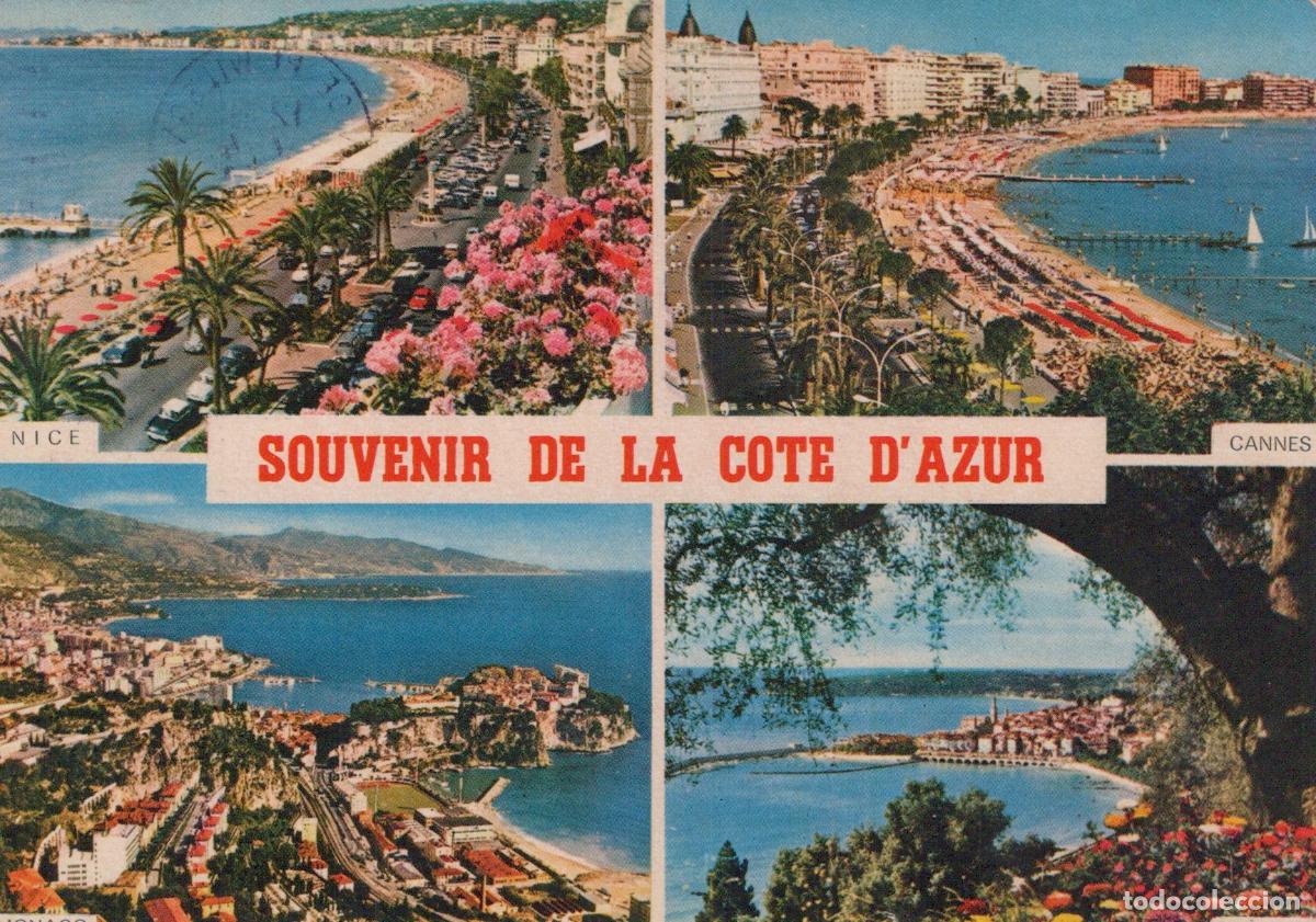 Postcards: France Nice Vues Multiples Paysage Architecture Affranchie *YAF192