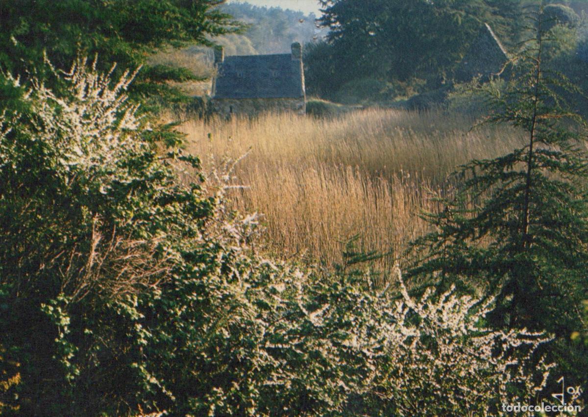 Postcards: France Nantes Morbihan Bretagne Chaumi&egrave;re Bretonne Fleurie Paysage *YAF130