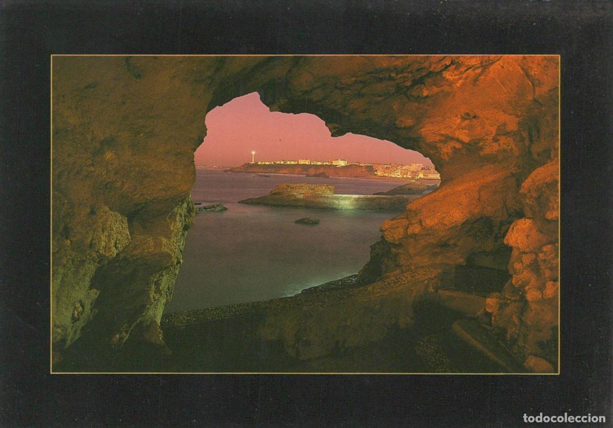 Postcards: France Biarritz La Loge de Th&eacute;&acirc;tre Vue de Nuit C&ocirc;ti&egrave;re Unposted *YAF217