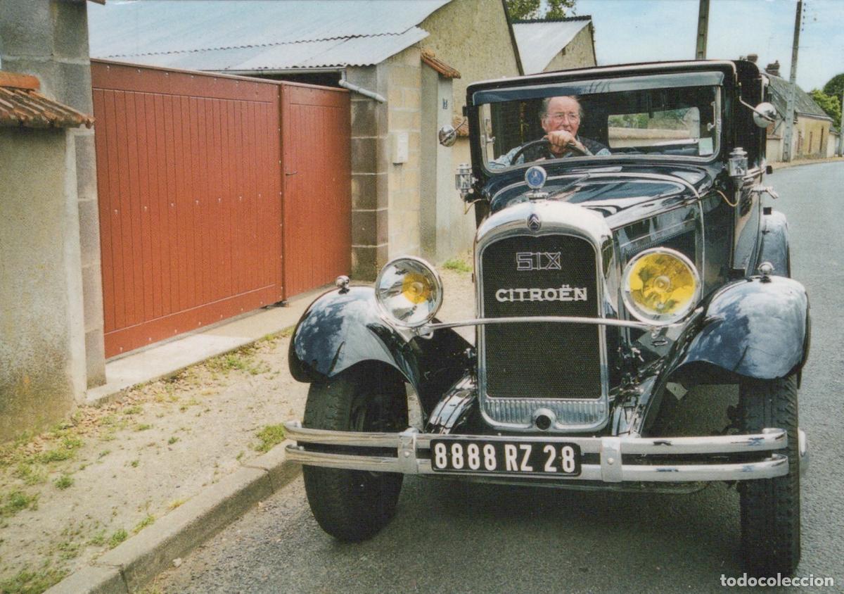 Postcards: France Bailleau le Pin Claude Dugue et Sa Citro&euml;n Six Unposted *YAF139