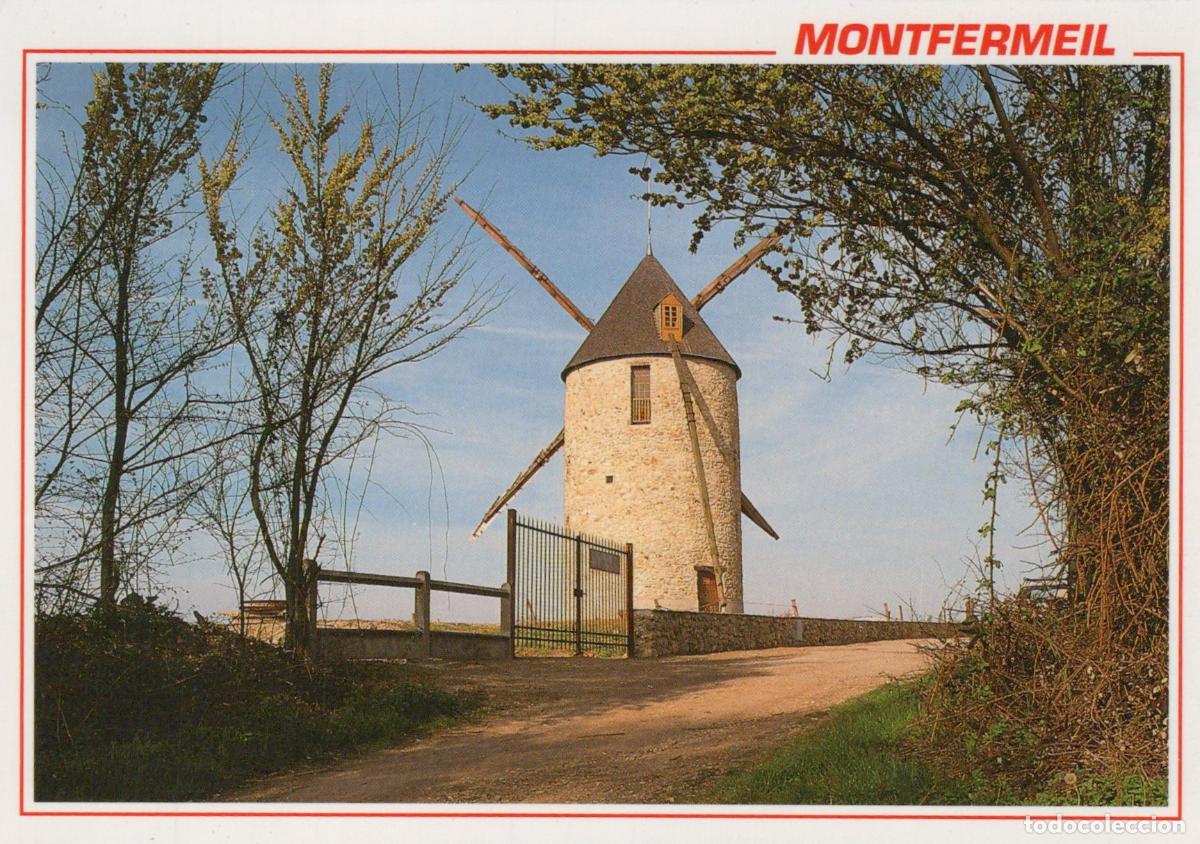 Postcards: France Montfermeil Moulin &Agrave; Vent Architecture Paysage Unposted *YAF144
