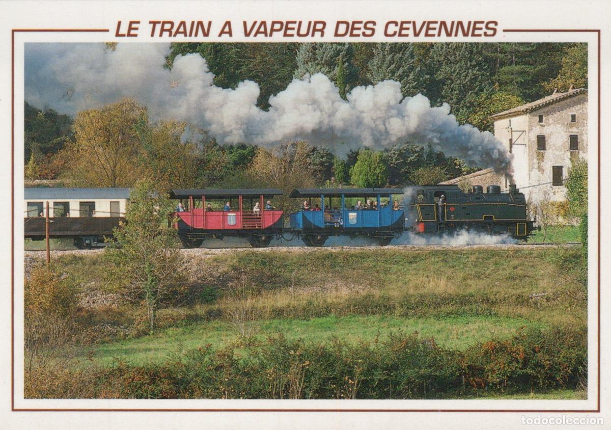 Postcards: France St Jean du Gard Train &Agrave; Vapeur C&eacute;vennes Locomotive 040T Unposted *YAF141