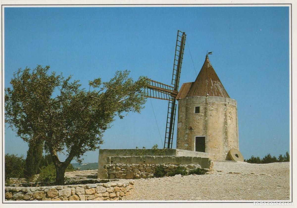 Postcards: France Fontvieille Moulin D Alphonse Daudet Architecture Unposted *YAF160