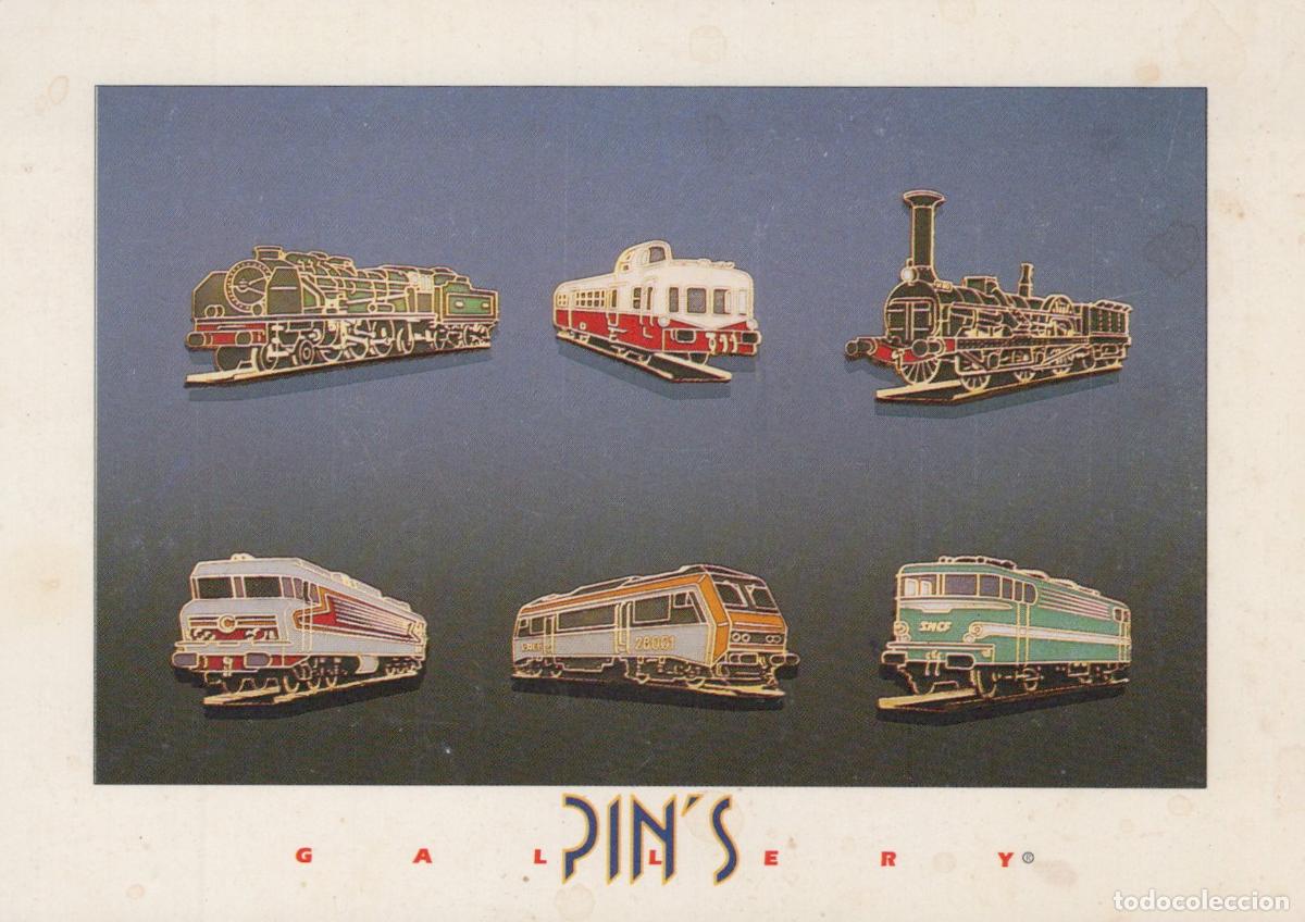 Postais: France Divers Locomotives Ferroviaires Miniatures Broches Pins Gallery *YAF273