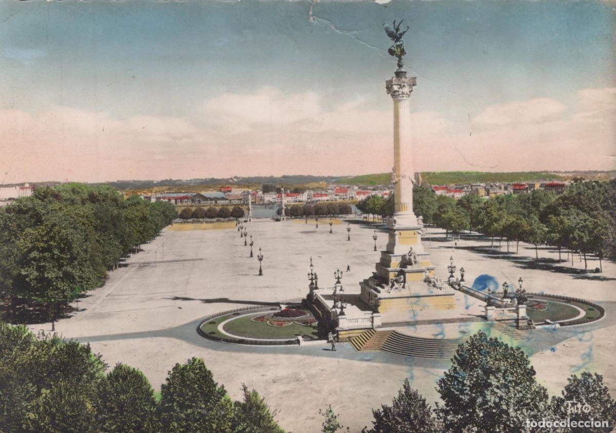 Cartes Postales: France Bordeaux Place des Quinconces Monument Aux Girondins *YAF205