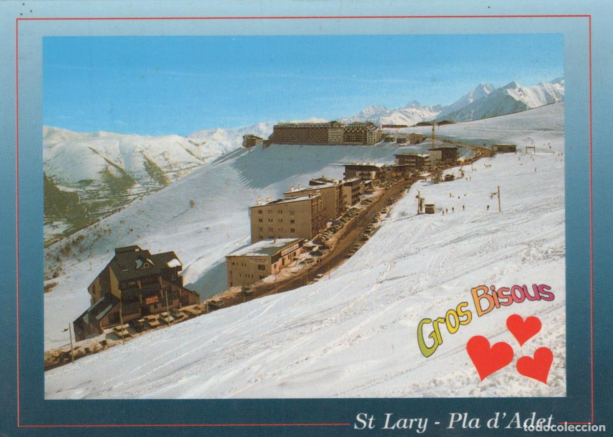 Cartes Postales: France St Lary Soulan Station Ski Pla D Adet Montagnes Architecture *YAF204