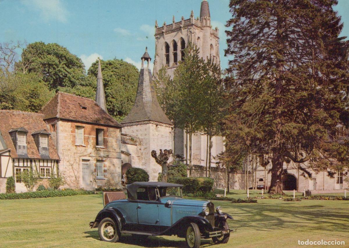 Cartes Postales: France Le Bec Hellouin Mus&eacute;e de L Abbatiale Ford A 1931 Unposted *YAF322