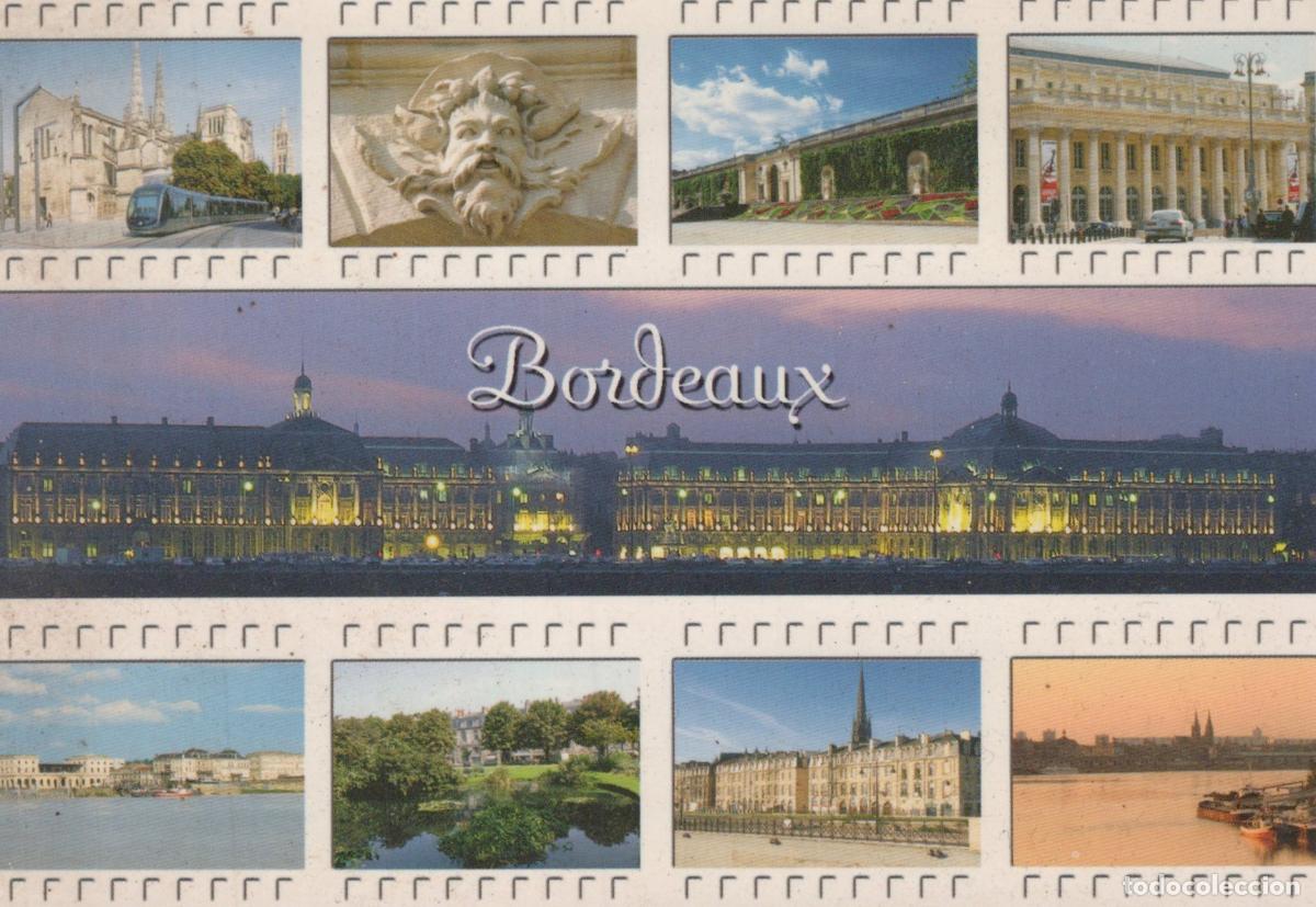 Postales: France Bordeaux Vues Diverses Grand Th&eacute;&acirc;tre Place Bourse *YAF206