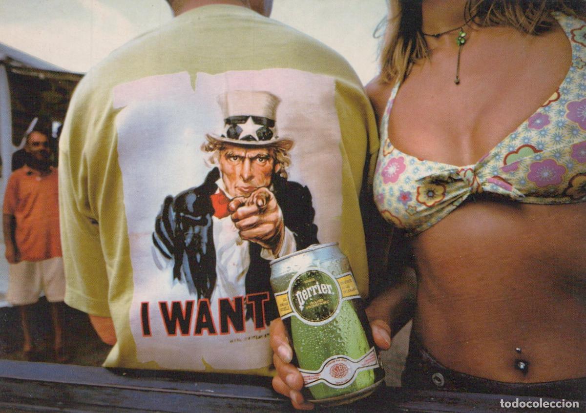 Postales: USA Pop Culture Advertising Uncle Sam I Want You T Shirt Unposted *YAF332