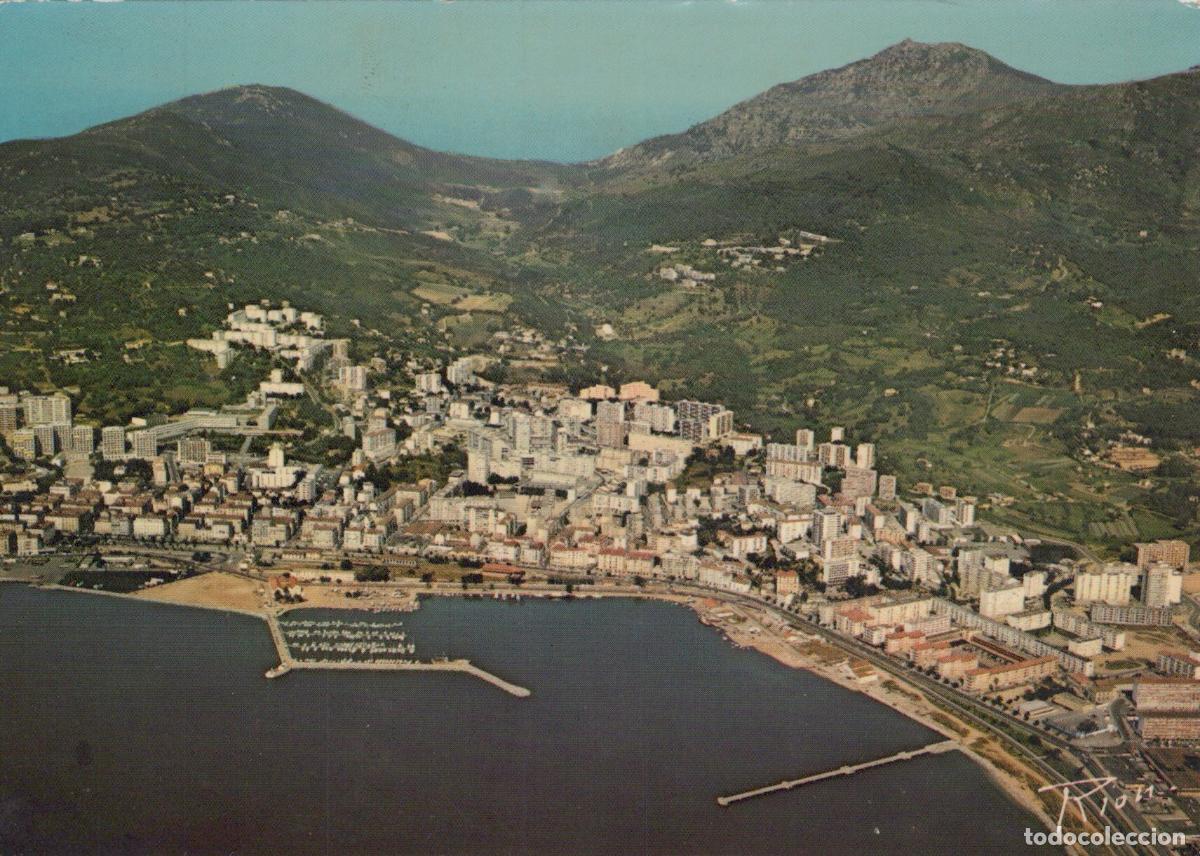 Postcards: France Ajaccio Vue A&eacute;rienne Panoramique de la Ville et Port *YAF363