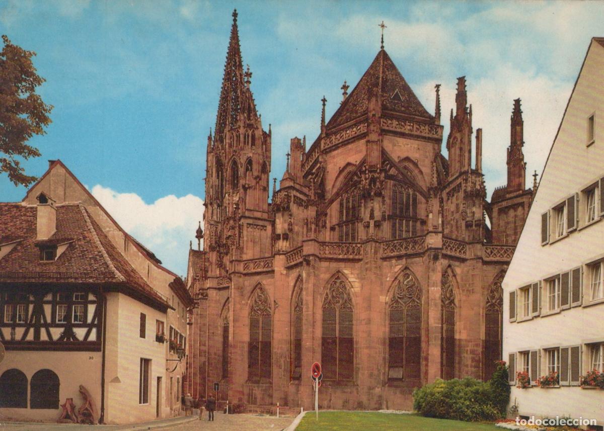 Postcards: Deutschland Freiburg IM Breisgau M&uuml;nster U L Frau Gotische Unposted *YAF379