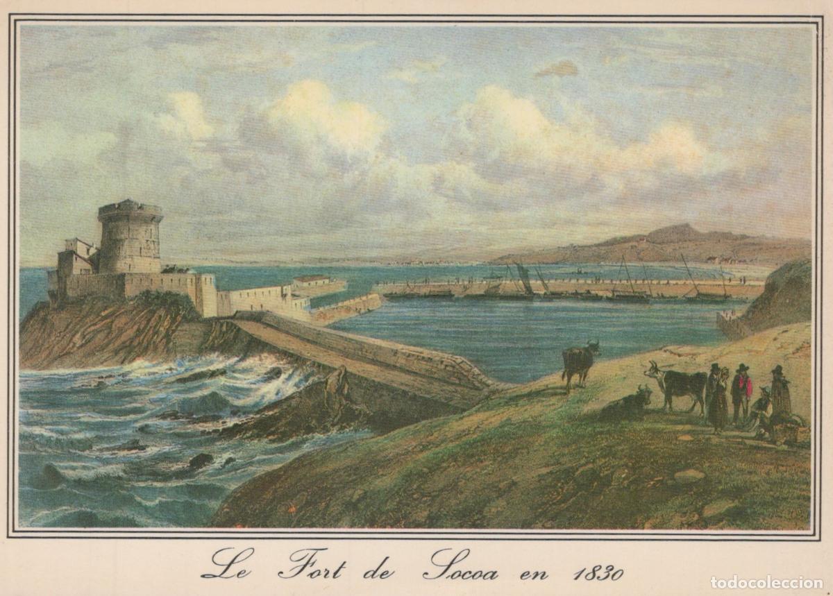 Postcards: France Socoa Fort de Baie de Saint Jean de Luz Port Historique *YAF244