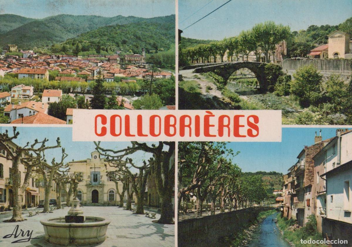 Postcards: France Collobri&egrave;res Village Pont Fontaine Architecture *YAF389