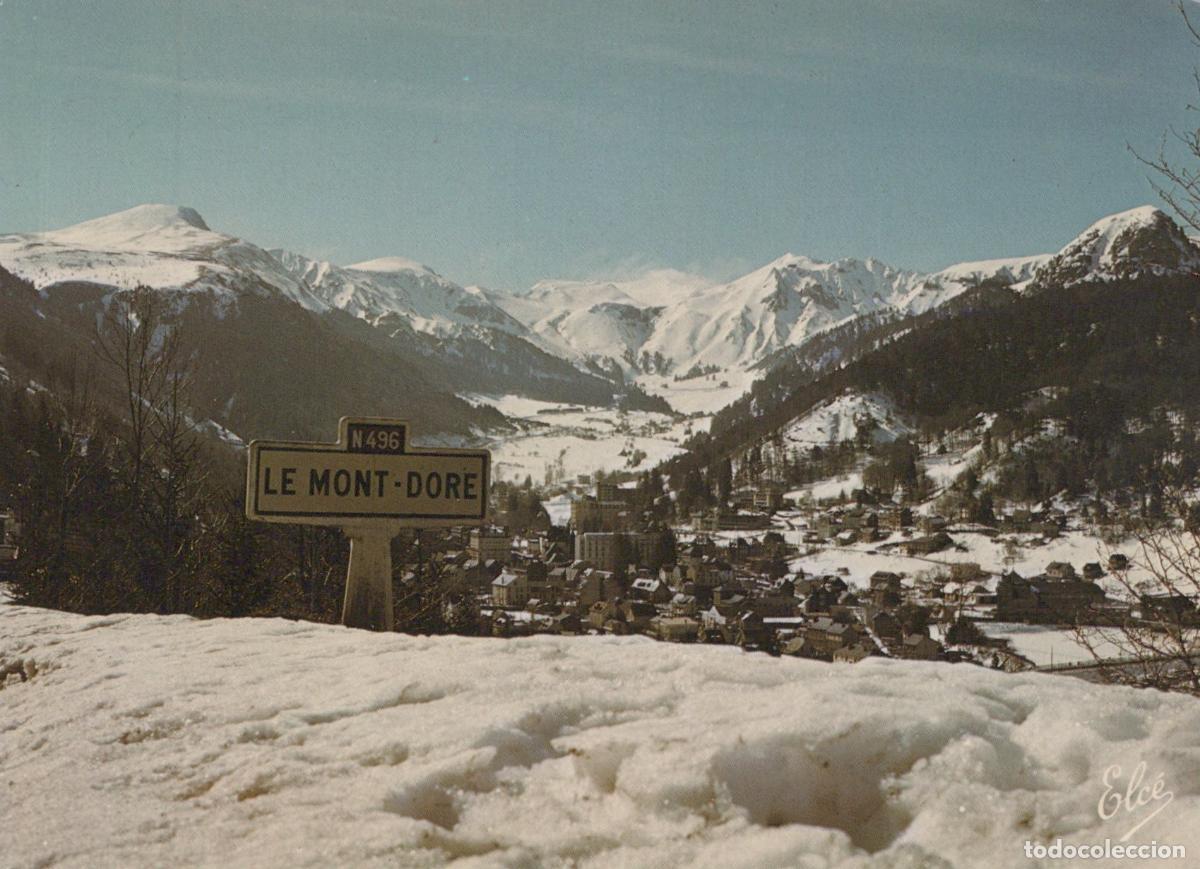 Cartes Postales: France Le Mont Dore Vue Hivernale Ville Sancy Unposted *YAF264