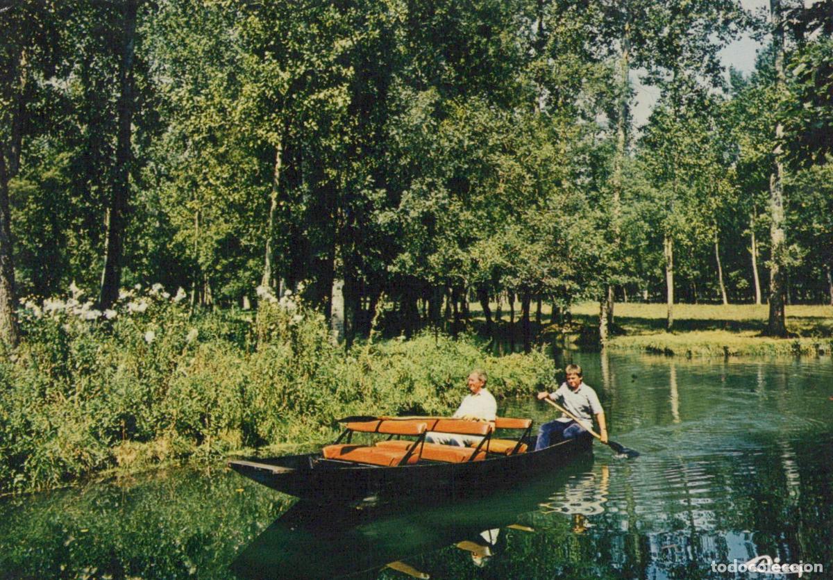 Postais: France Marais Poitevin Barque sur Canaux Venise Verte *YAF270