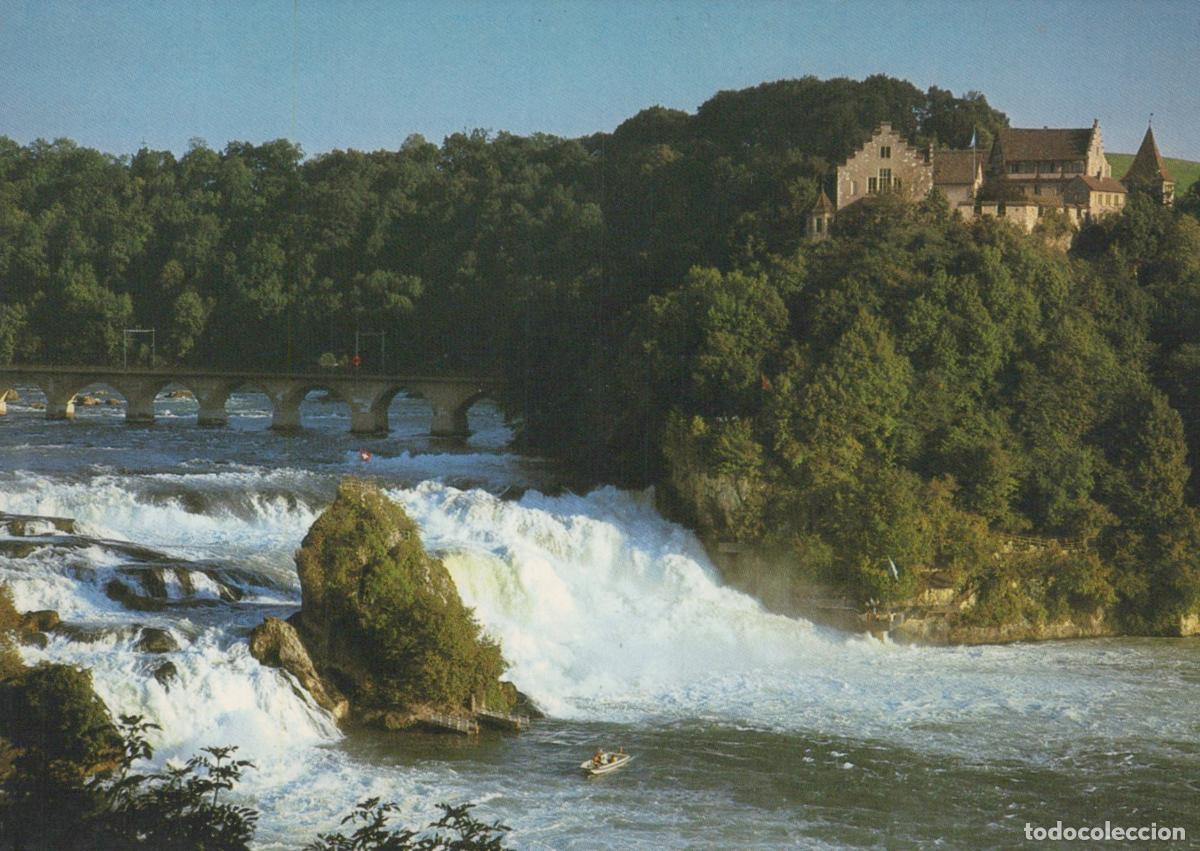 Postais: Schweiz Neuhausen am Rheinfall Rheinfall Schloss Laufen Unposted *YAF274