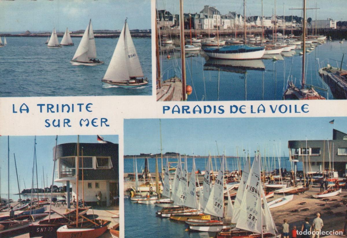 Postais: France La Trinit&eacute; sur Mer LA Trinite sur Mer Port de Plaisance Voiliers *YAF433