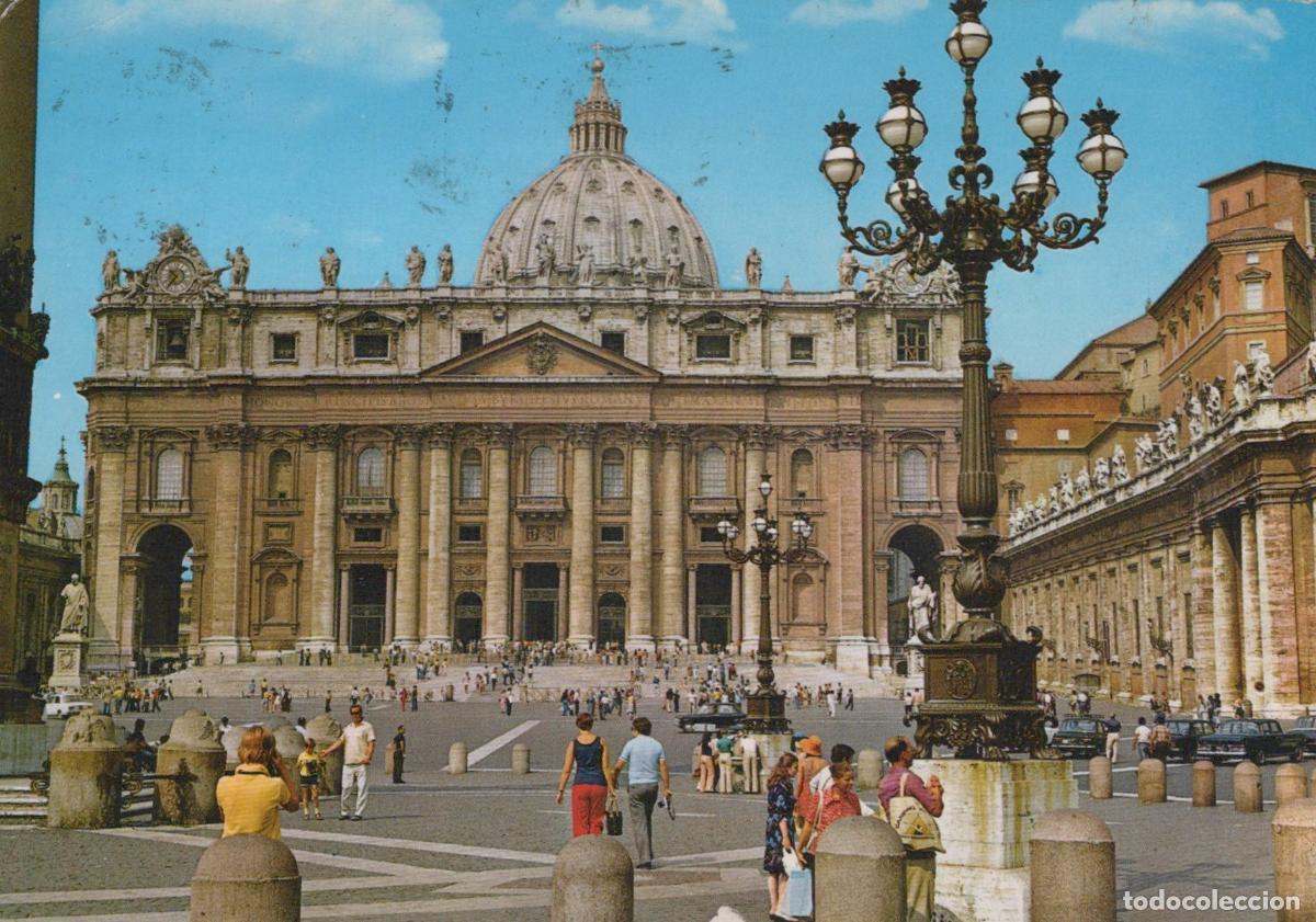 Postais: Italia Roma Piazza San Pietro Basilica DI San Pietro Architettura *YAF281
