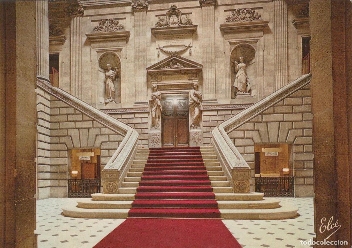 Postais: France Bordeaux Grand Th&eacute;&acirc;tre Escalier D Honneur Architecture Unposted *YAF285