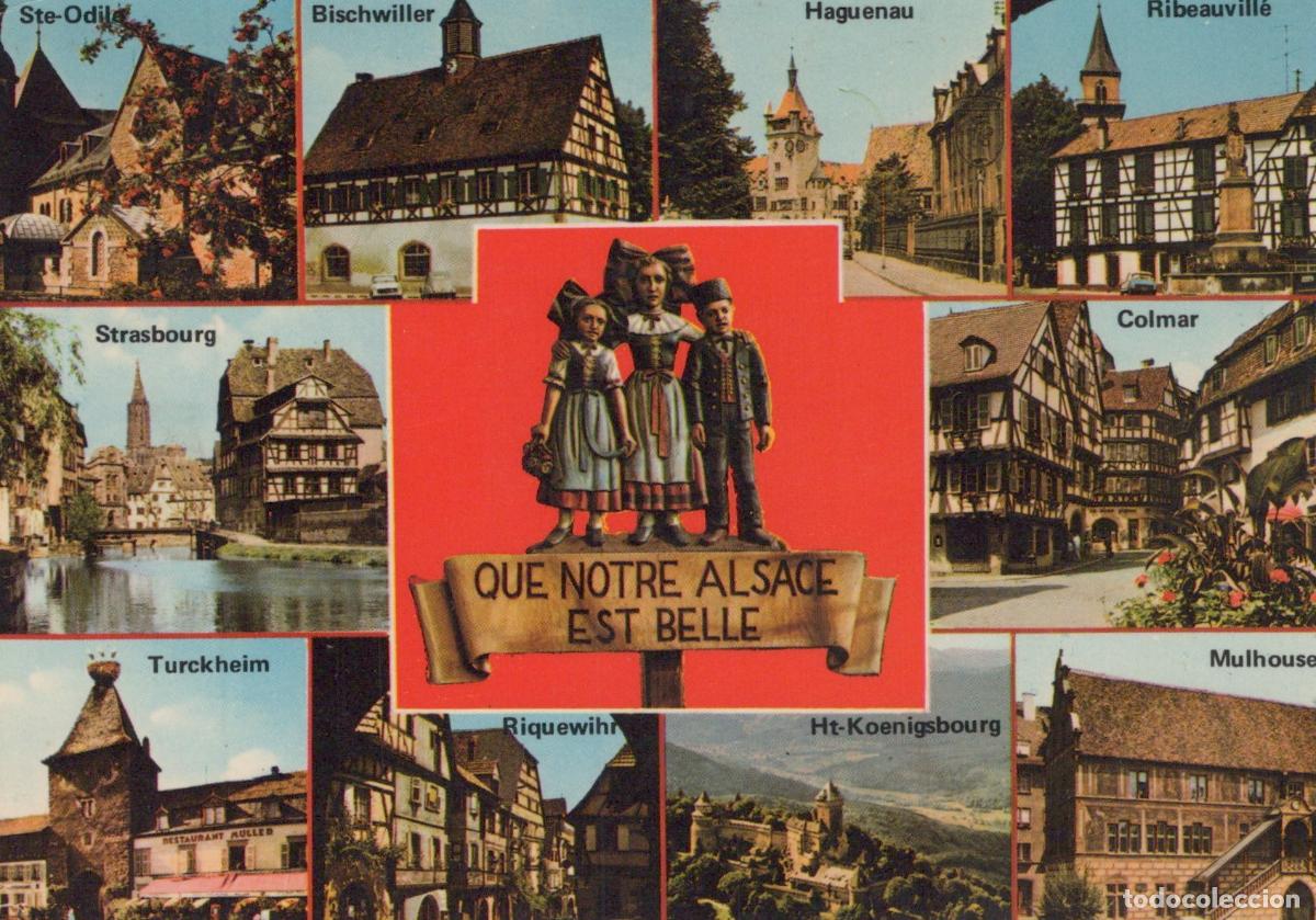 Postais: France Strasbourg Vues D Architecture Traditionnelle et Costumes *YAF289